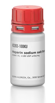 Heparin sodium salt from porcine intestinal mucosa, 1 X 50000 units (H3393-50KU)