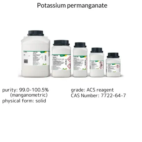 Potassium permanganate, 250 g (1050820250)