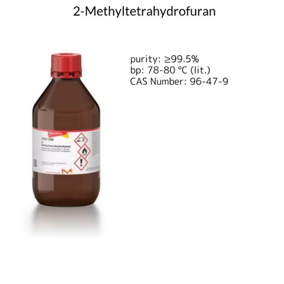 2-Methyltetrahydrofuran, 1 X 18 L (155810-18L-CS)