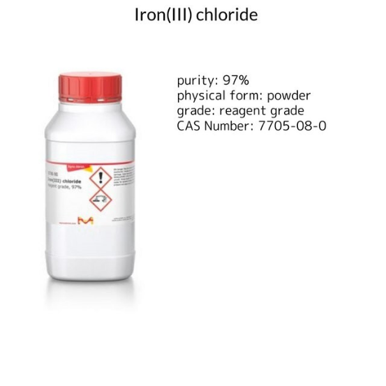 Iron(III) chloride, 1 X 1 kg (157740-1KG)