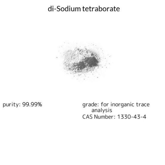 di-Sodium tetraborate, 25 g (1063090025)