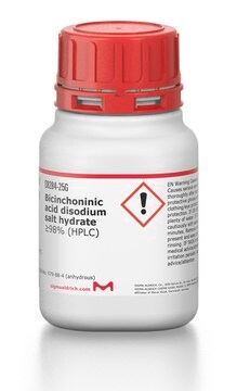 Bicinchoninic acid disodium salt hydrate, 1 X 25 g (D8284-25G)
