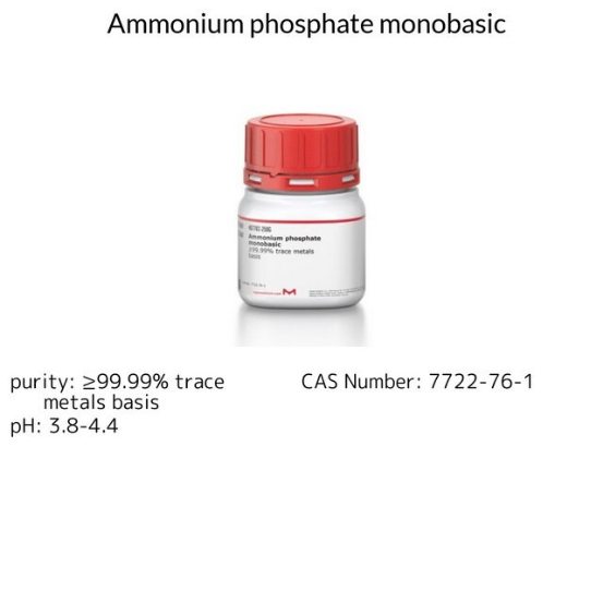 Ammonium phosphate monobasic, 1 X 50 g (467782-50G)