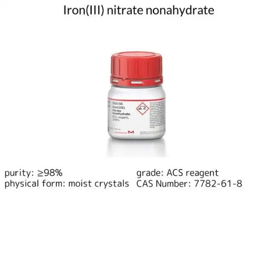 Iron(III) nitrate nonahydrate, 1 X 2.5 kg (216828-2.5KG)