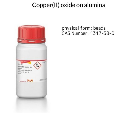Copper(II) oxide on alumina, 1 X 250 g (417971-250G)