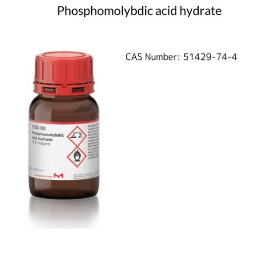Phosphomolybdic acid hydrate, 1 X 5 g (221856-5G)