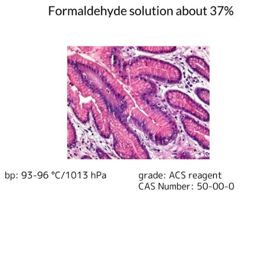 Formaldehyde solution about 37%, 1 X 1 L (1040031000)