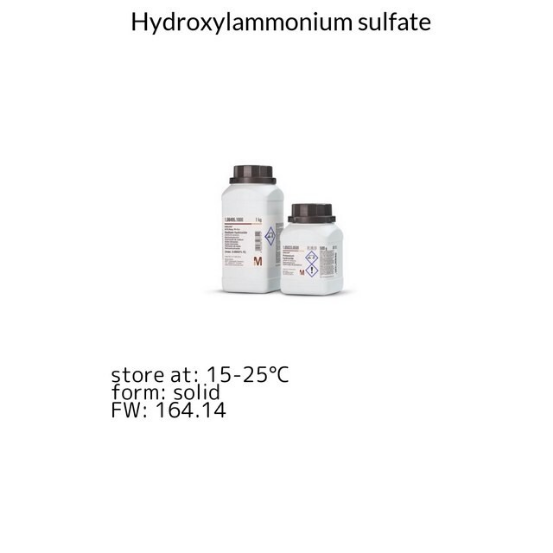 Hydroxylammonium sulfate, 500 g (1046170500)