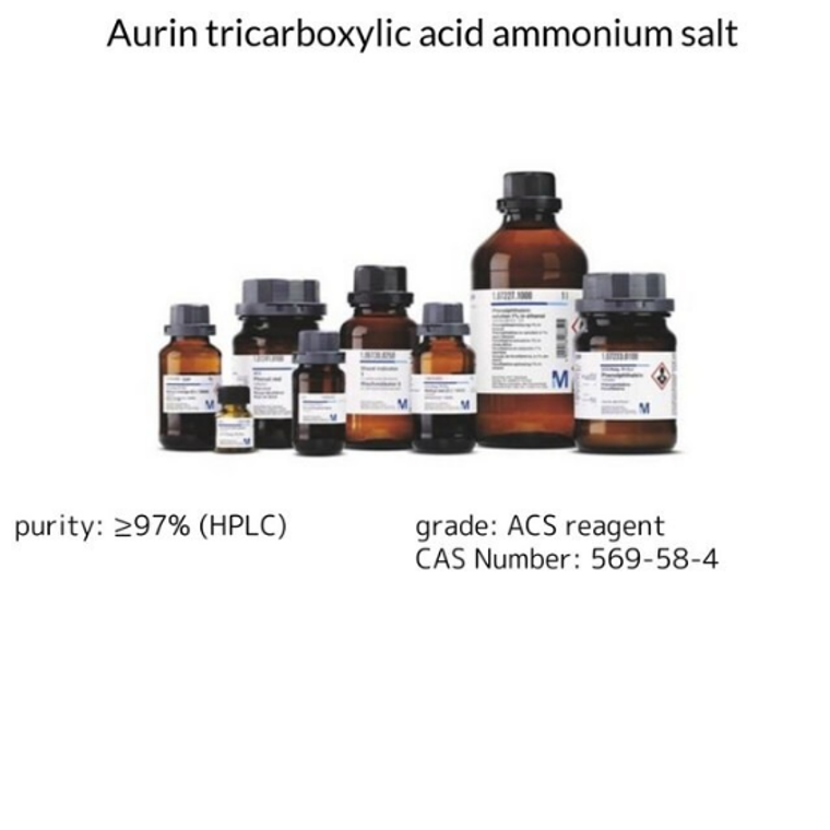 Aurin tricarboxylic acid ammonium salt, 1 X 10 g (1001280010)