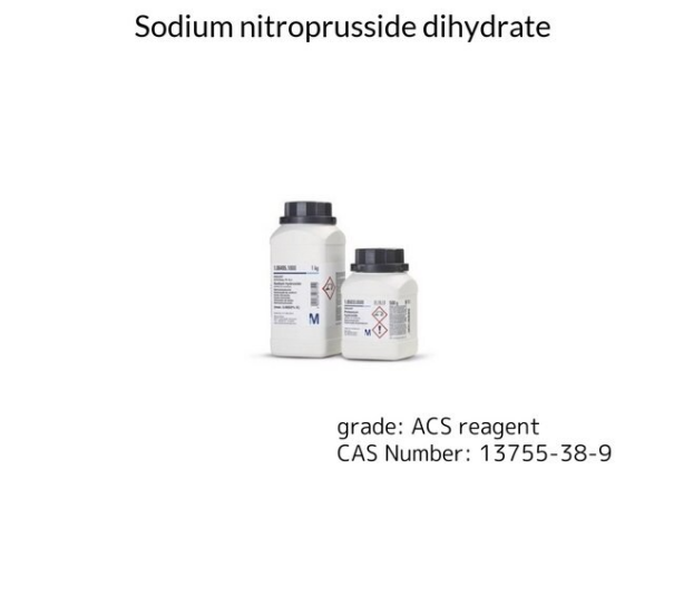 Sodium nitroprusside dihydrate, 1 X 100 g (1065410100)