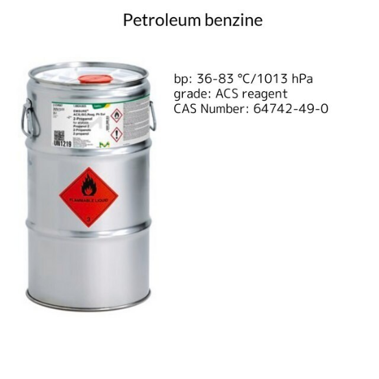 Petroleum benzine, 1 X 25 L (1017756025)
