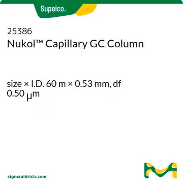 Nukol Capillary GC Column, 1 X 1 ea (25386)