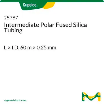 Intermediate Polar Fused Silica Tubing, 1 X 1 ea (25787)