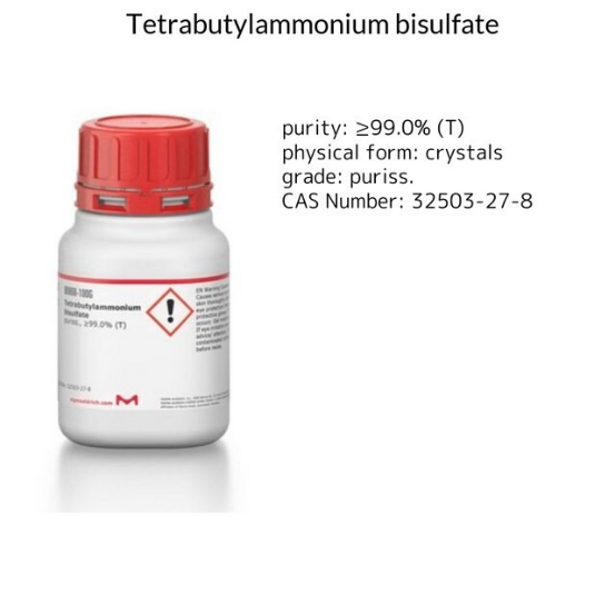 Tetrabutylammonium bisulfate, 1 X 100 g (86868-100G)