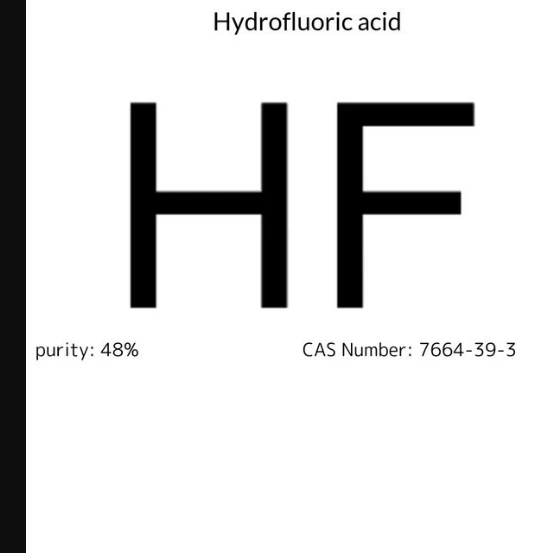 Hydrofluoric acid, 1 X 25 mL (695068-25ML)