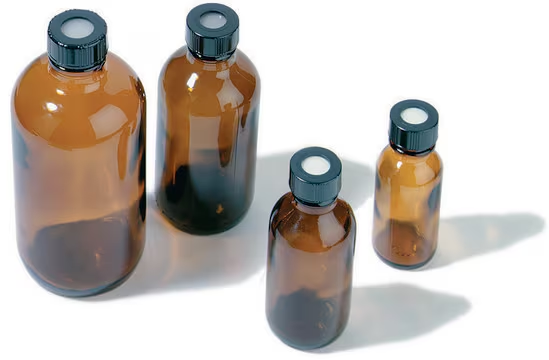 Amber storage bottles, 1 X 12 ea (23230-U)