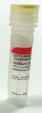 Guanosine 5′-triphosphate sodium salt solution, 1 X 25 μmol (G3776-25UMO)
