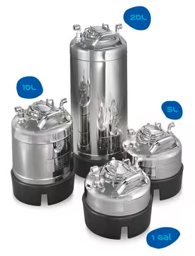 Dispensing Pressure Vessel, 20 L, 1 ea (XX6700P20)
