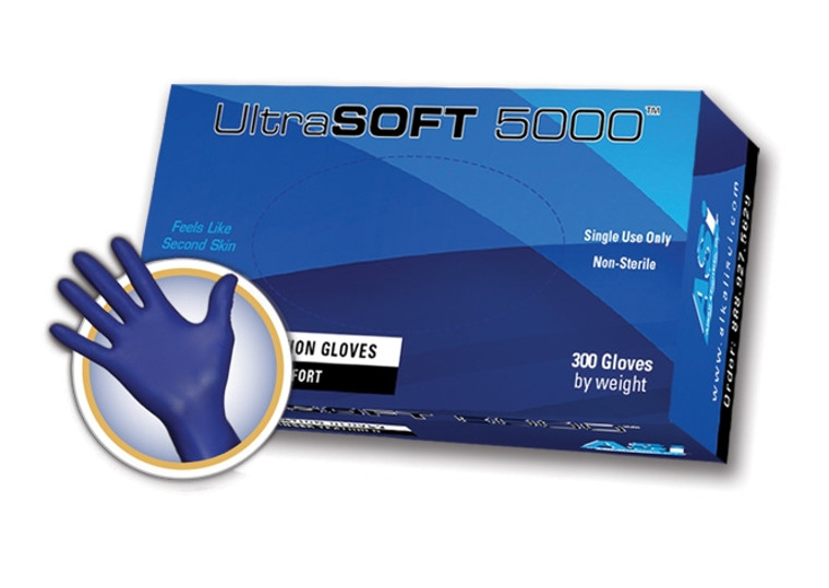 UltraSOFT 5000 Nitrile Examination Glove, Large