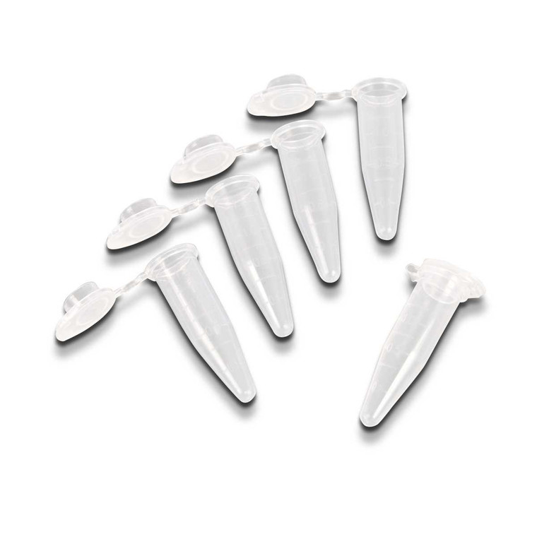 QwikSnap™ 1.7mL Microcentrifuge Tubes, Clear, 500/Pack