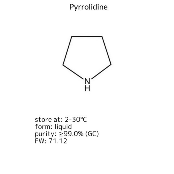 Pyrrolidine, 1 X 5 mL (8074940005)