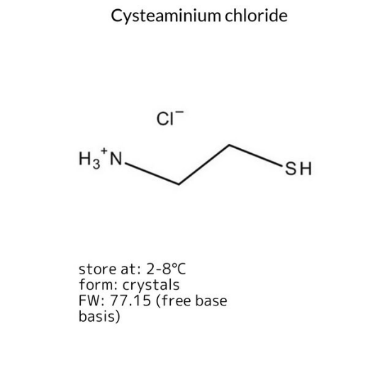 Cysteaminium chloride, 1 X 100 g (8028350100)
