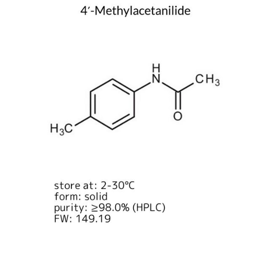 4′-Methylacetanilide, 250 g (8000770250)