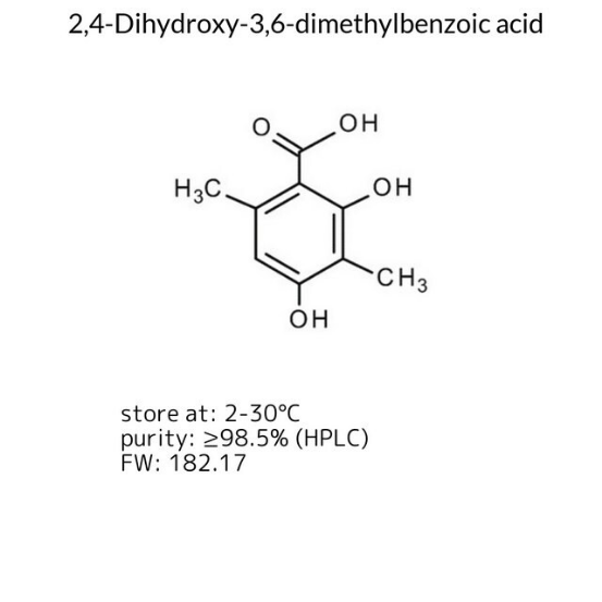 2,4-Dihydroxy-3,6-dimethylbenzoic acid, 5 g (8147030005)