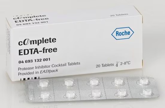 cOmplete™, EDTA-free Protease Inhibitor Cocktail, 1 X 20 tabs (4693132001)