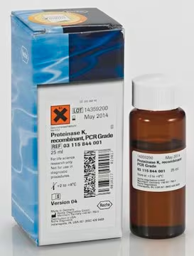 Proteinase K, recombinant, PCR Grade, 1.25 mL (3115887001)