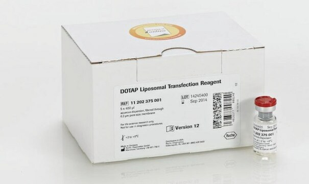 DOTAP Liposomal Transfection Reagent, 5 X 400 μL (11202375001)