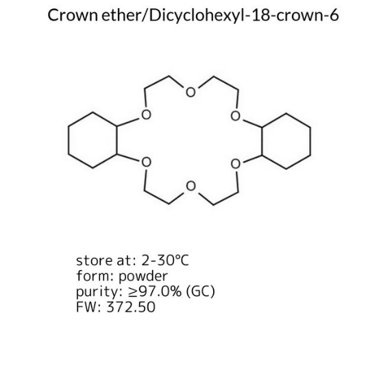 Crown ether/Dicyclohexyl-18-crown-6, 1 X 5 g (8118660005)