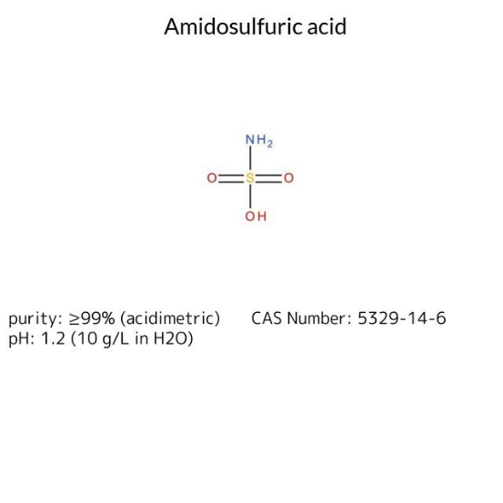 Amidosulfuric acid, 1 X 1 kg (8144831000)