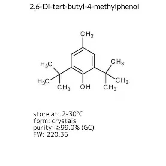 2,6-Di-tert-butyl-4-methylphenol, 1 X 2.5 kg (8220212500)