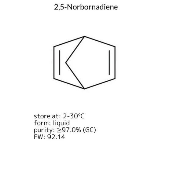 2,5-Norbornadiene, 1 X 250 mL (8209180250)