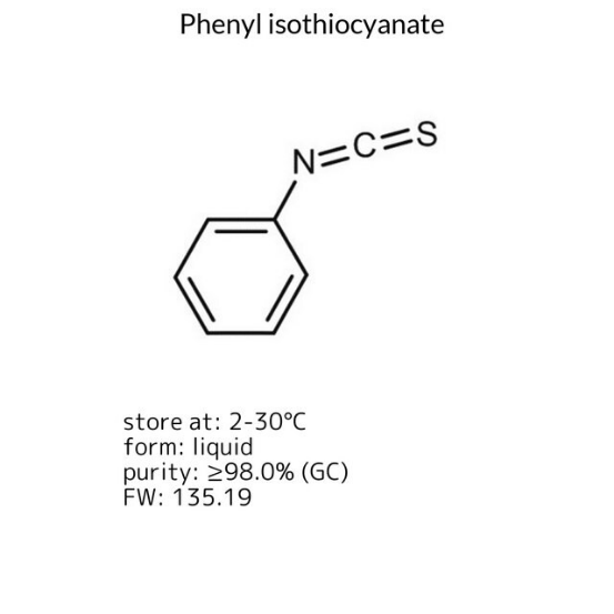 Phenyl isothiocyanate, 1 X 100 mL (8070280100)
