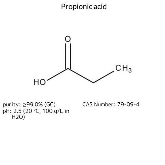 Propionic acid, 1 X 100 mL (8006050100)