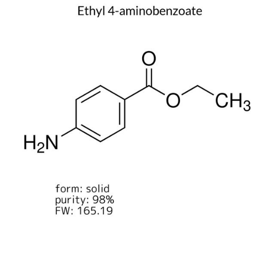 Ethyl 4-aminobenzoate, 1 X 5 g (112909-5G)