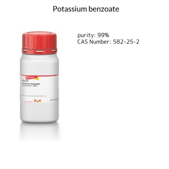 Potassium benzoate, 1 X 250 g (290009-250G)