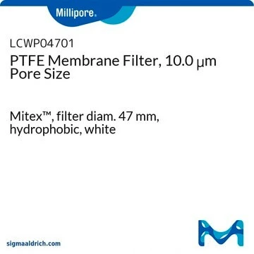PTFE Membrane Filter, 10.0 μm Pore Size, 100 ea (LCWP04700)