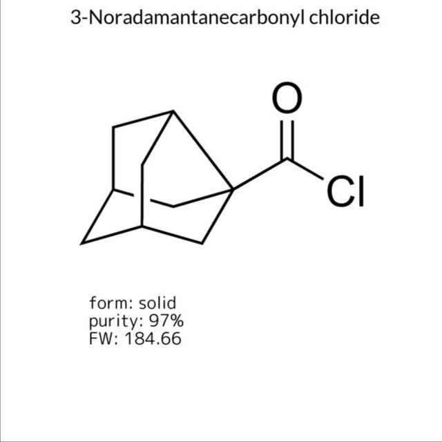 3-Noradamantanecarbonyl chloride, 1 X 1 g (678678-1G)