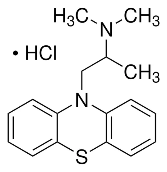 Promethazine hydrochloride, 1 X 50 mg (P3400000)