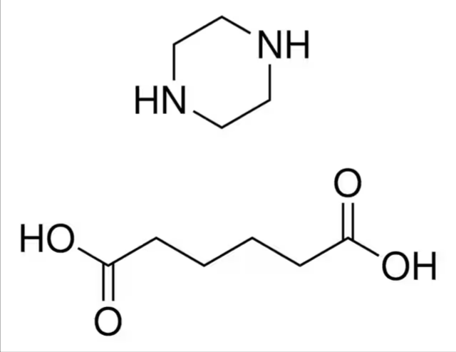 Piperazine adipate, 1 X 250 mg (P1900000)