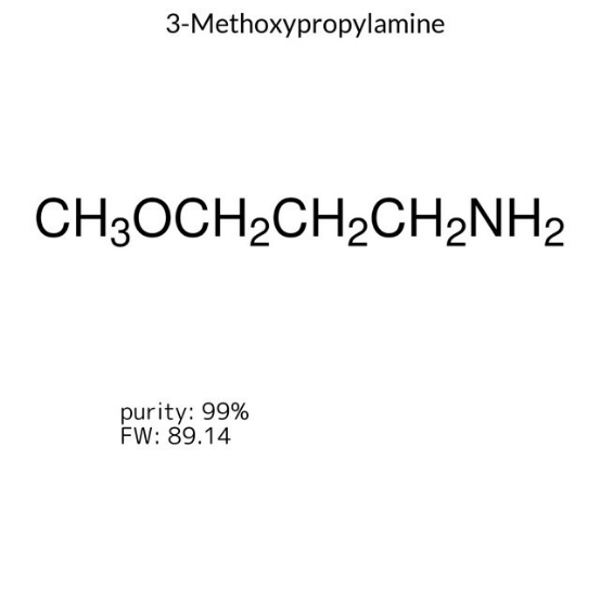 3-Methoxypropylamine, 1 X 1 L (M25007-1L)