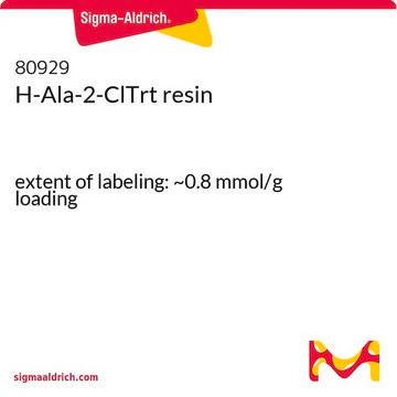 H-Ala-2-ClTrt resin, 1 X 1 g (80929-1G-F)