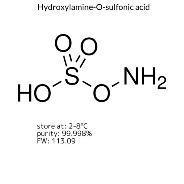 Hydroxylamine-O-sulfonic acid, 1 X 25 g (480975-25G)