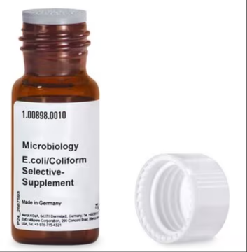 E.coli / Coliform Selective-Supplement, 1 X 10 vial (1008980010)