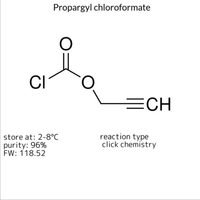 Propargyl chloroformate, 1 X 25 mL (460923-25ML)