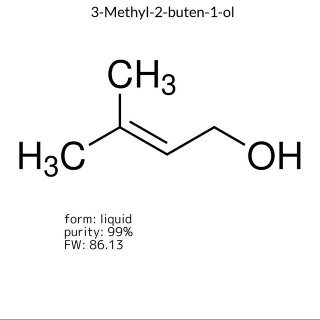 3-Methyl-2-buten-1-ol, 1 X 500 mL (162353-500ML)