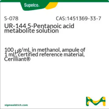 UR-144 5-Pentanoic acid metabolite solution, 1 mL (S-078-1ML)